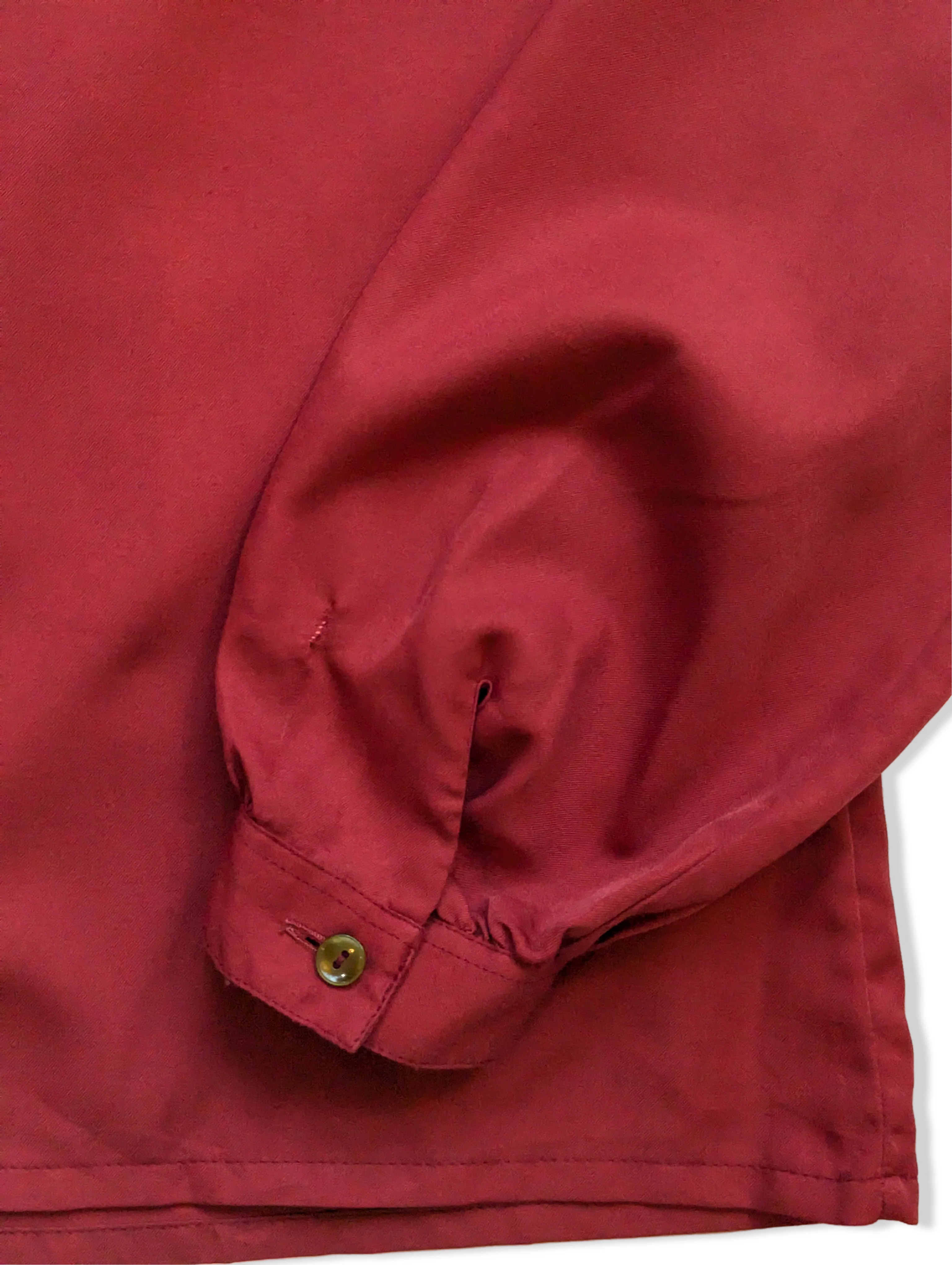 Vintage 80s Muted Red Blouse - S - Image 3