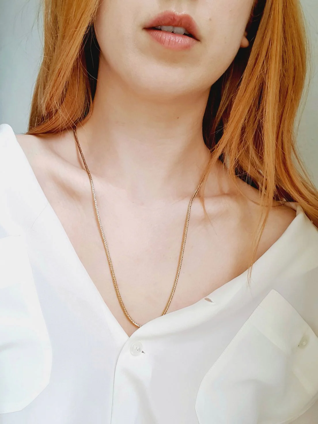 Vintage Round Gold Toned Chain