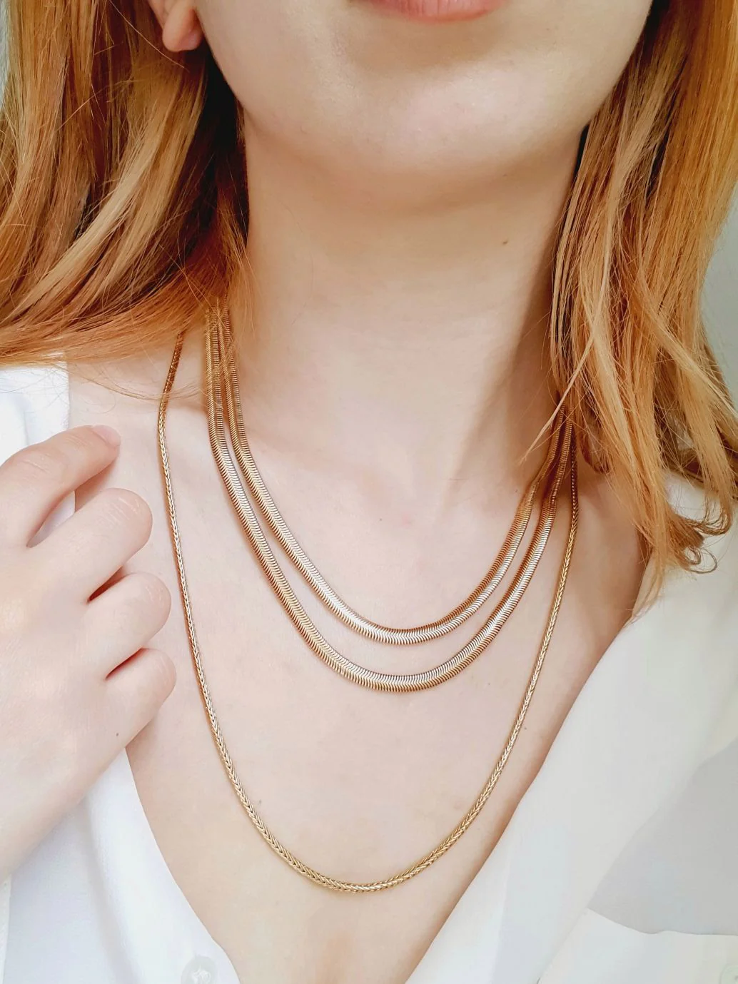 Vintage Round Gold Toned Chain - Image 5