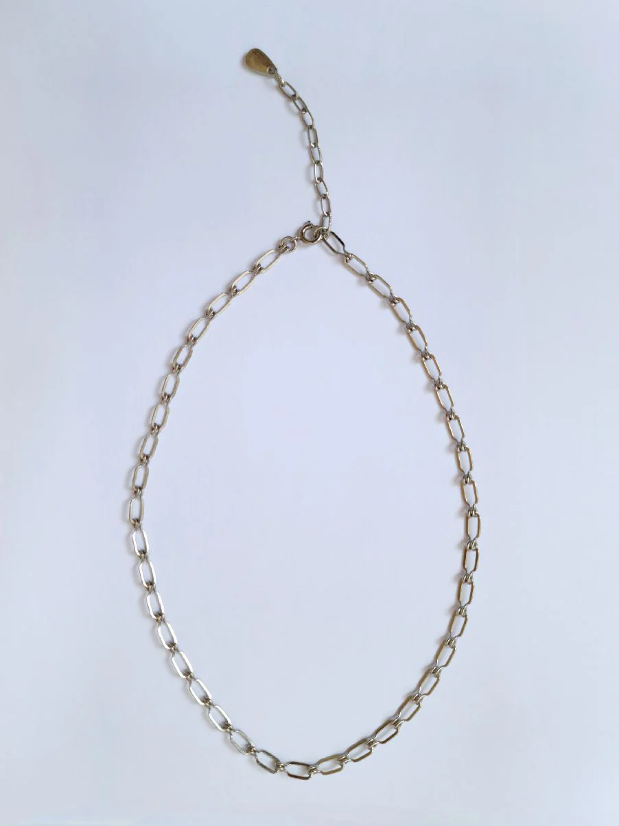 Vintage Silver Plated Chain Layering Set - Image 3