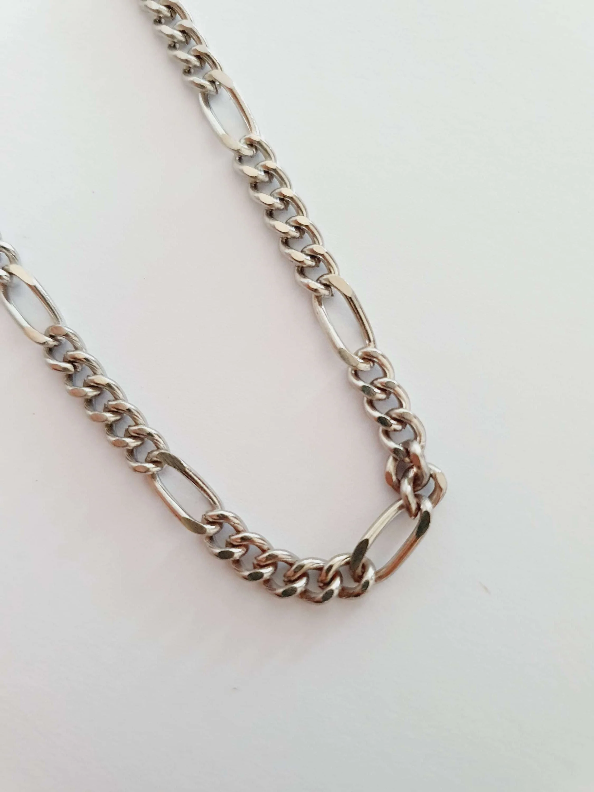 Vintage Silver Plated Chain Necklace