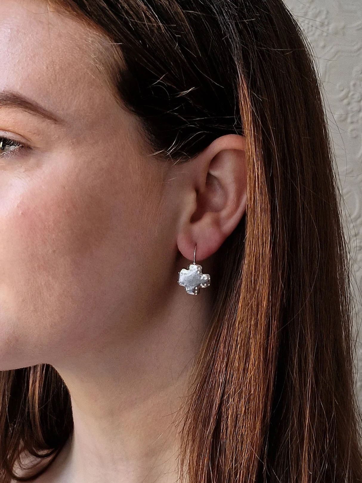 Vintage Silver Plated Earrings