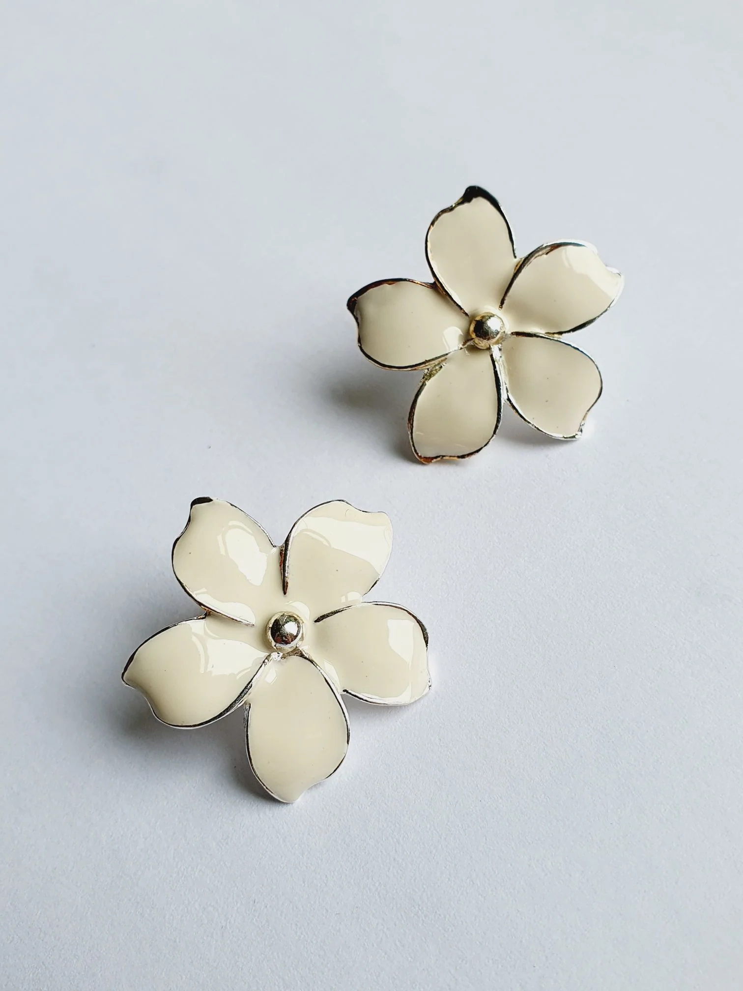 Vintage Silver Plated Earrings