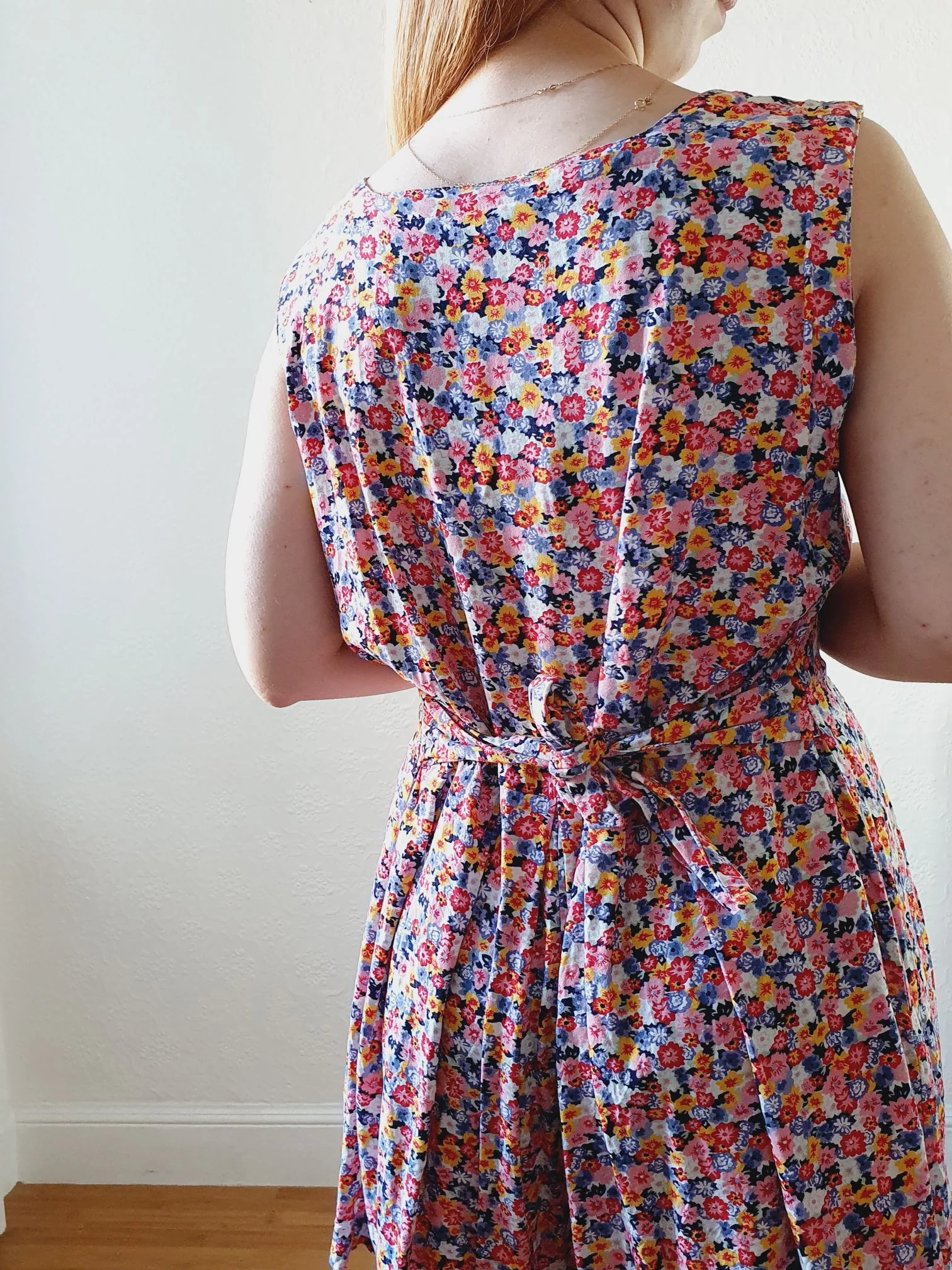 Vintage Sleeveless Floral Playsuit - M/L - Image 8