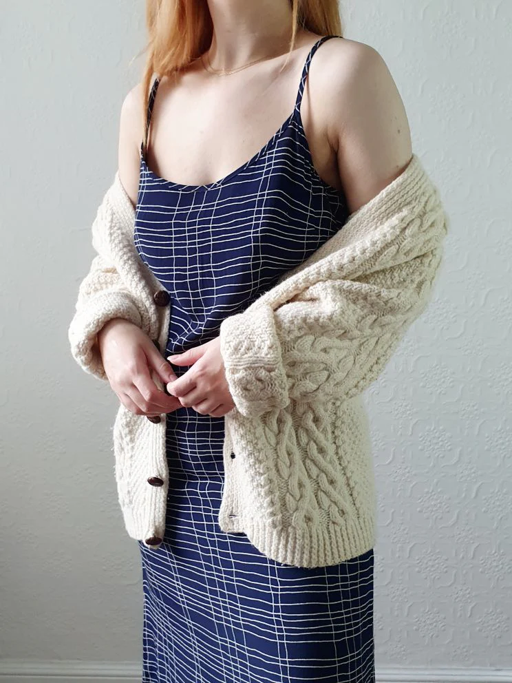 Vintage Spaghetti Strap Slip Dress - S - Image 11