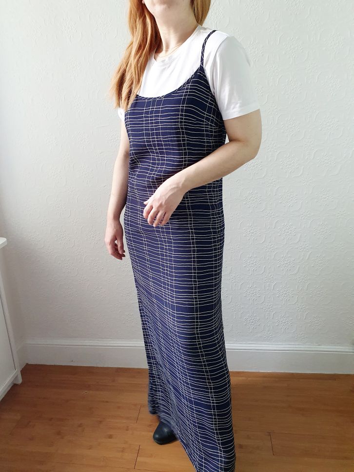 Vintage Spaghetti Strap Slip Dress - S - Image 3