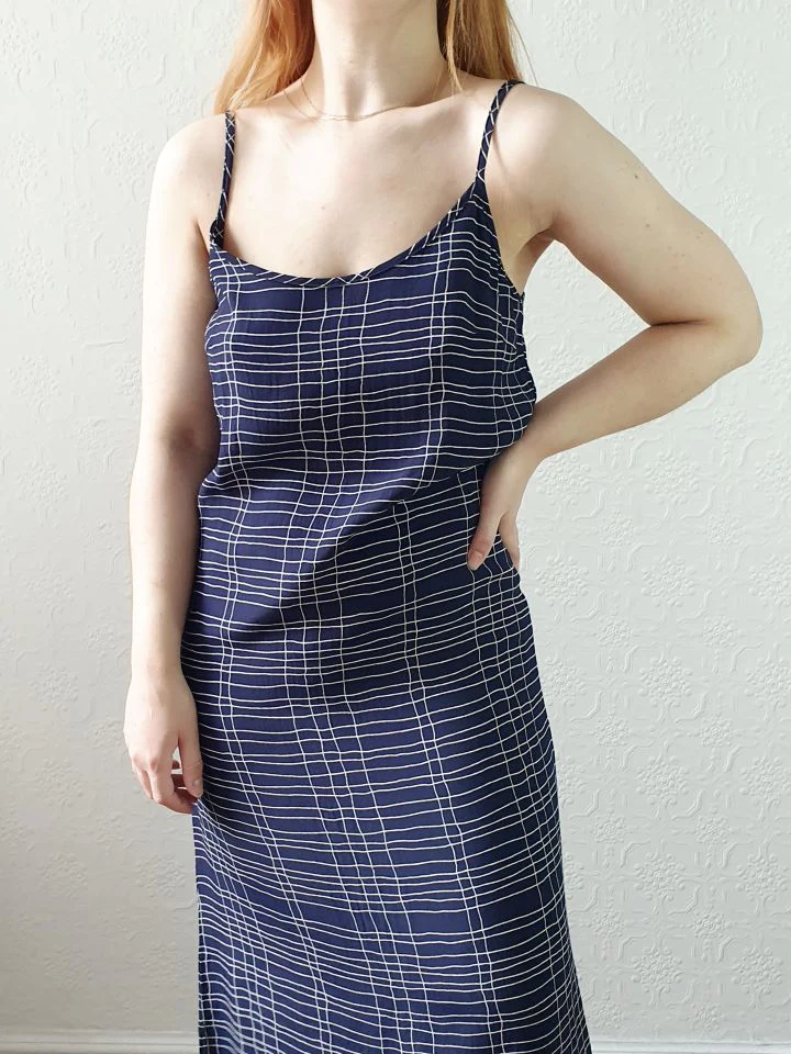 Vintage Spaghetti Strap Slip Dress - S - Image 7