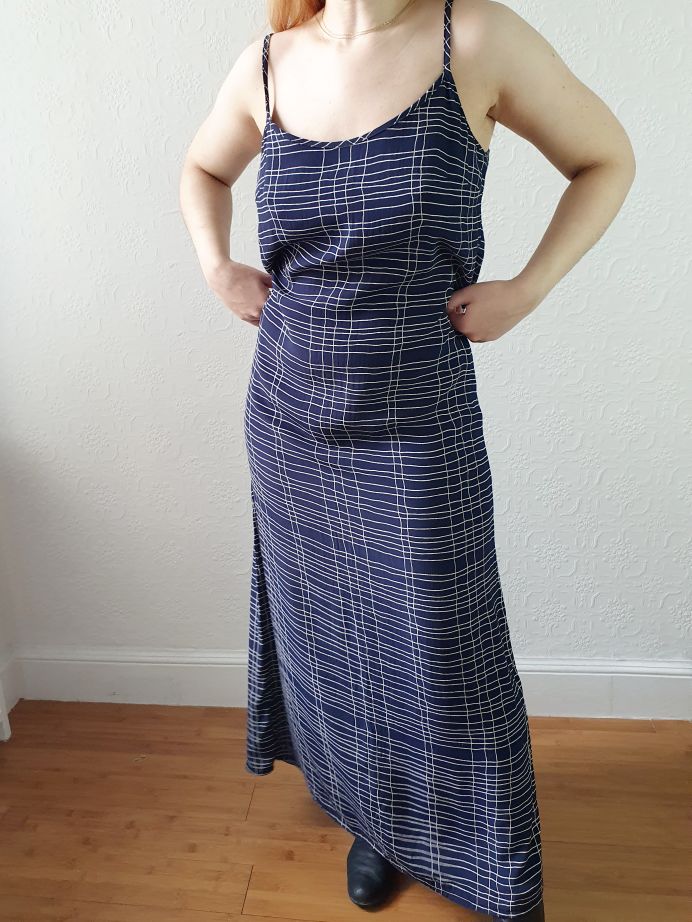 Vintage Spaghetti Strap Slip Dress - S - Image 8