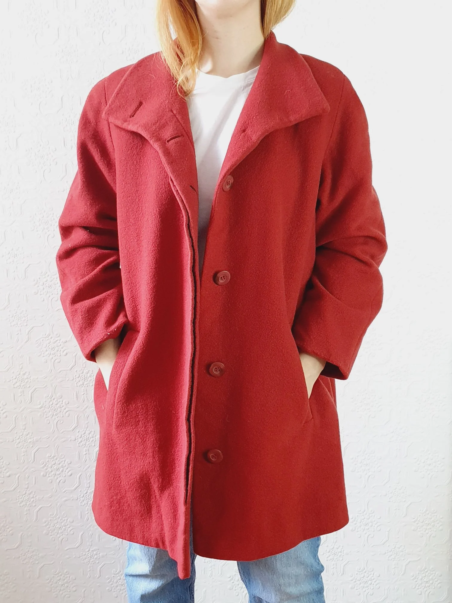 Vintage St. Michael Red Jacket - M - Image 2