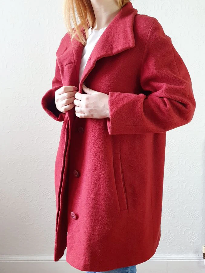 Vintage St. Michael Red Jacket - M - Image 3