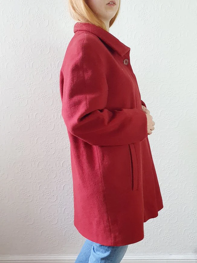 Vintage St. Michael Red Jacket - M - Image 7