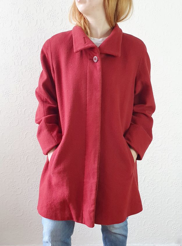 Vintage St. Michael Red Jacket - M - Image 8