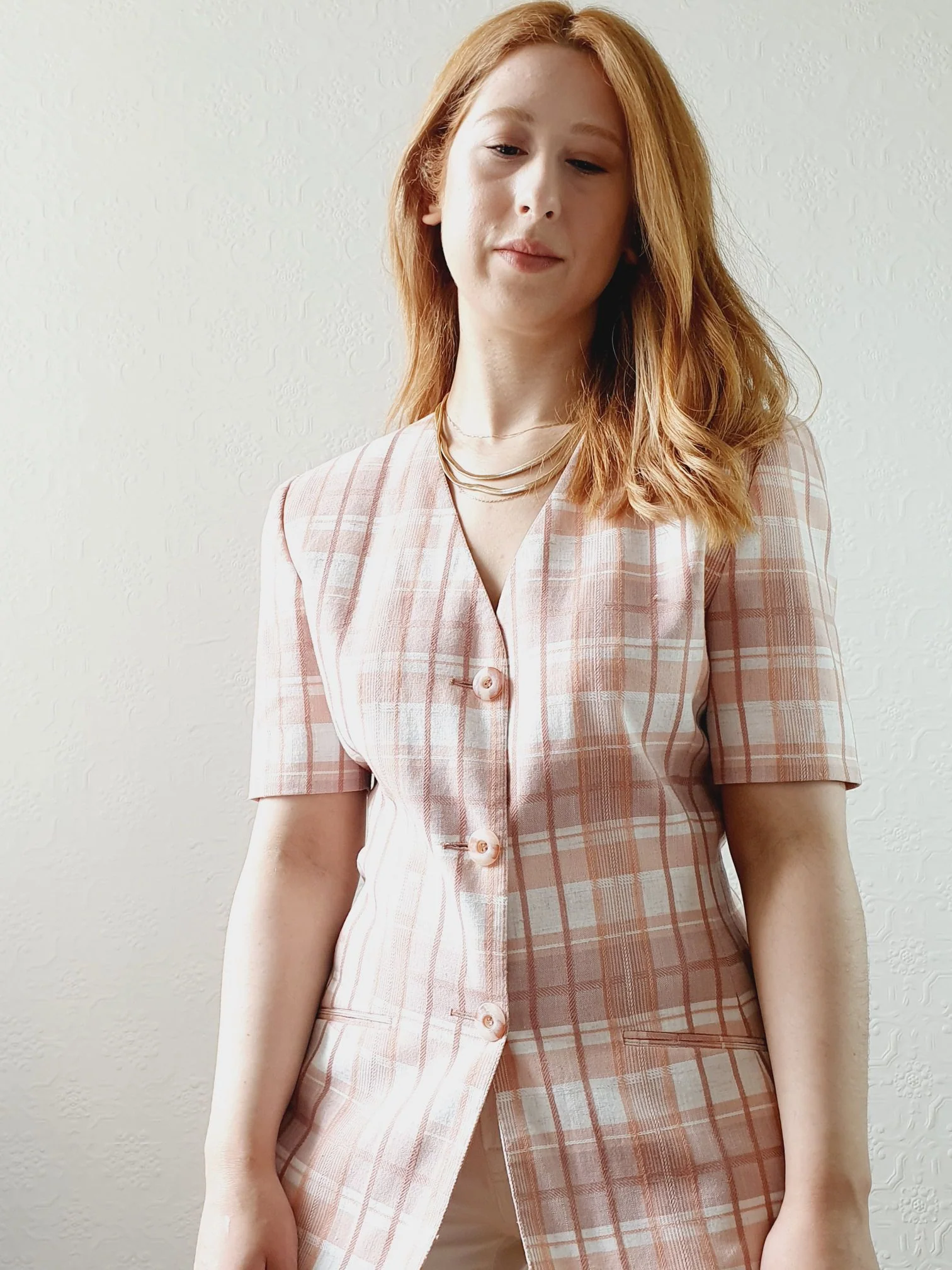 Vintage St Michael Short Sleeve Blazer - XS/S - Image 4