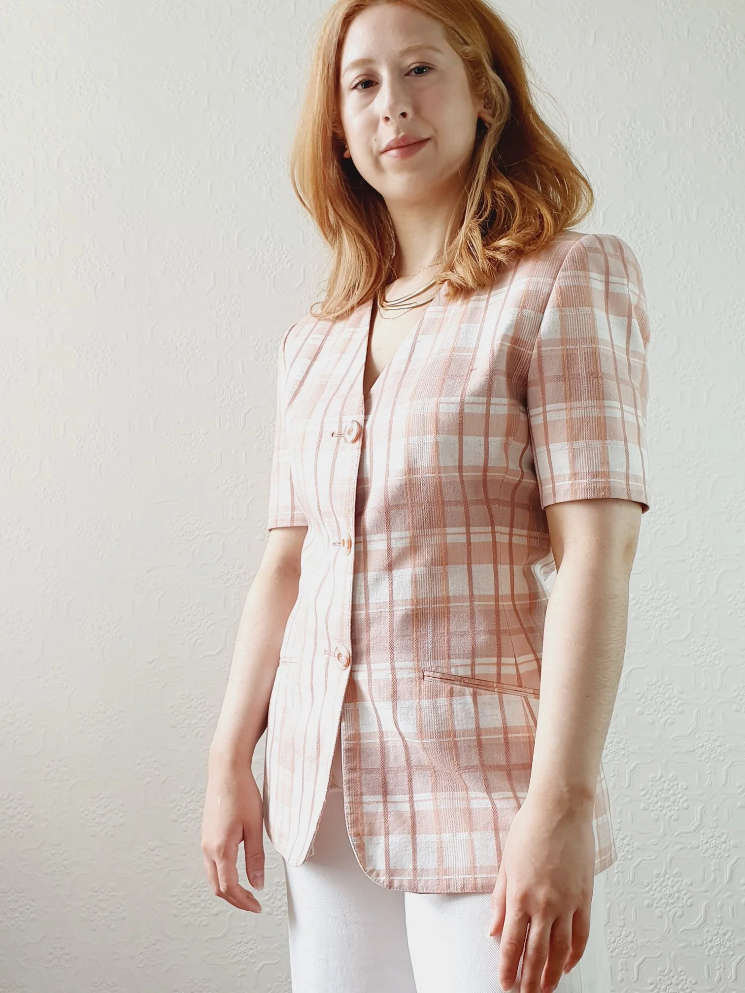 Vintage St Michael Short Sleeve Blazer - XS/S - Image 5