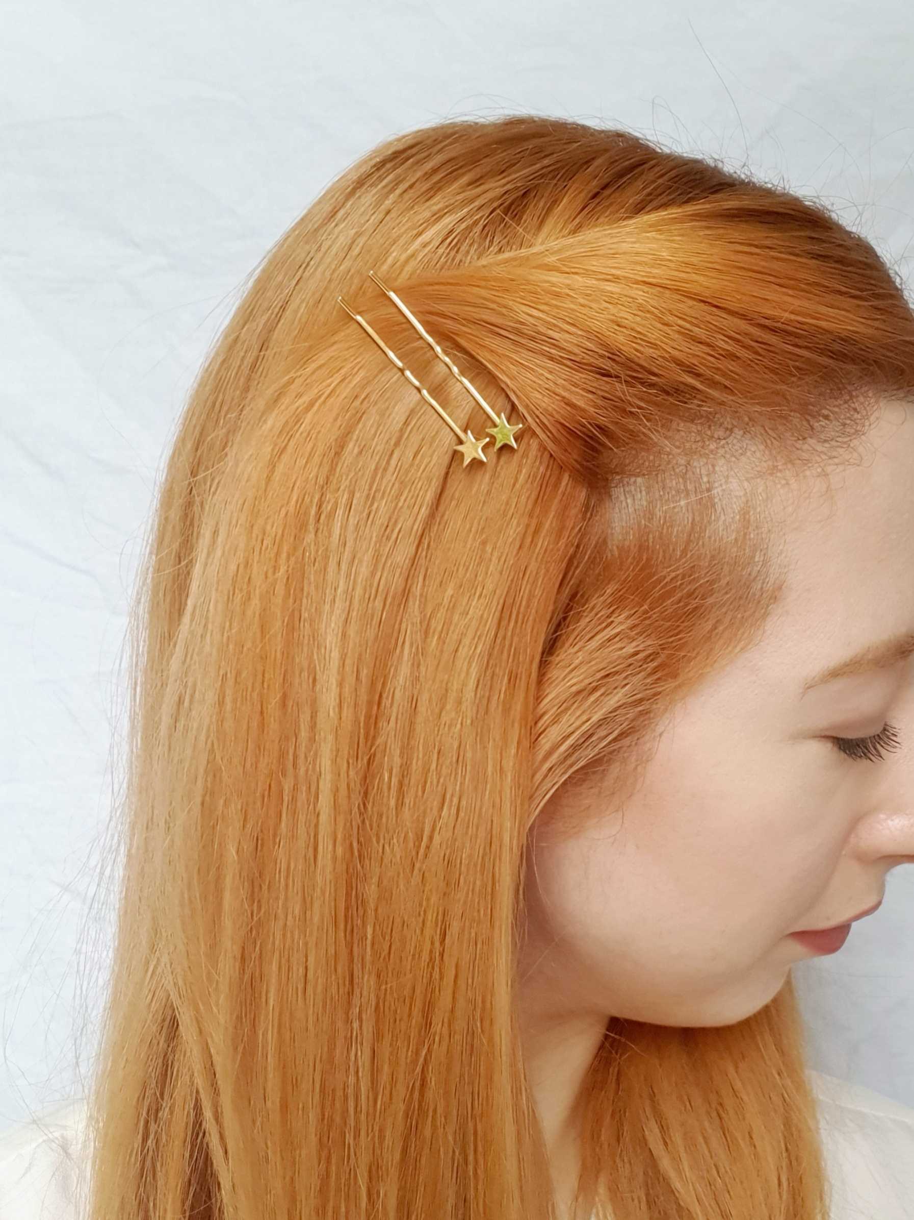 Vintage Star Hair Clip Set - Image 2