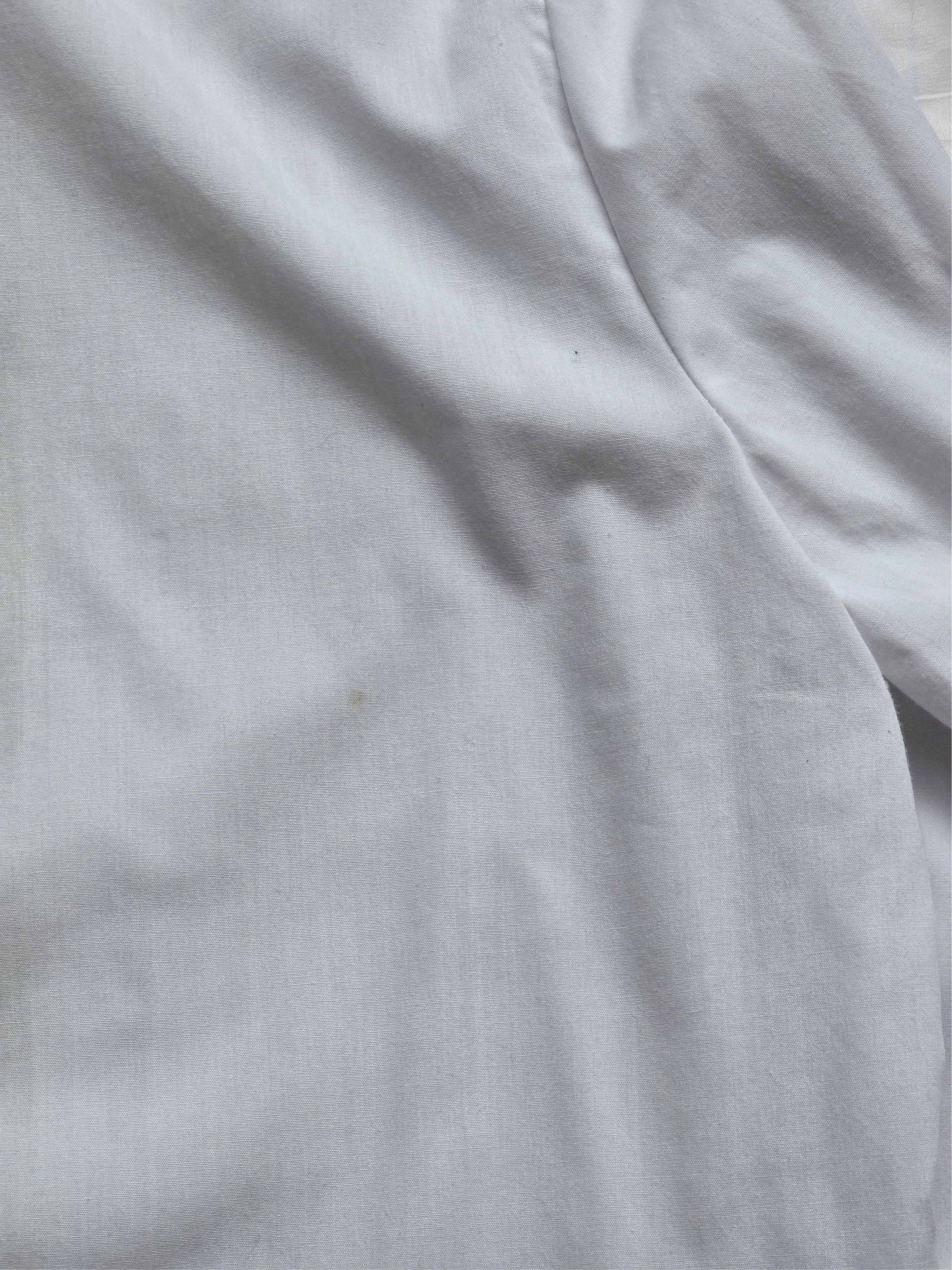 Vintage White Long Sleeve Blouse With Lace Detail - M - Image 4