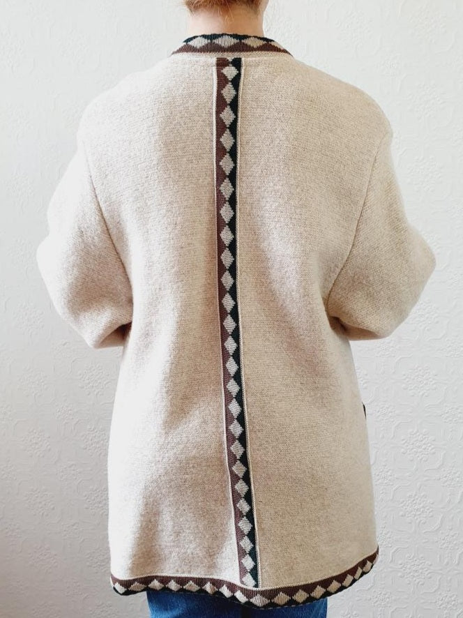 Vintage Wool Austrian Jacket - S/M - Image 9