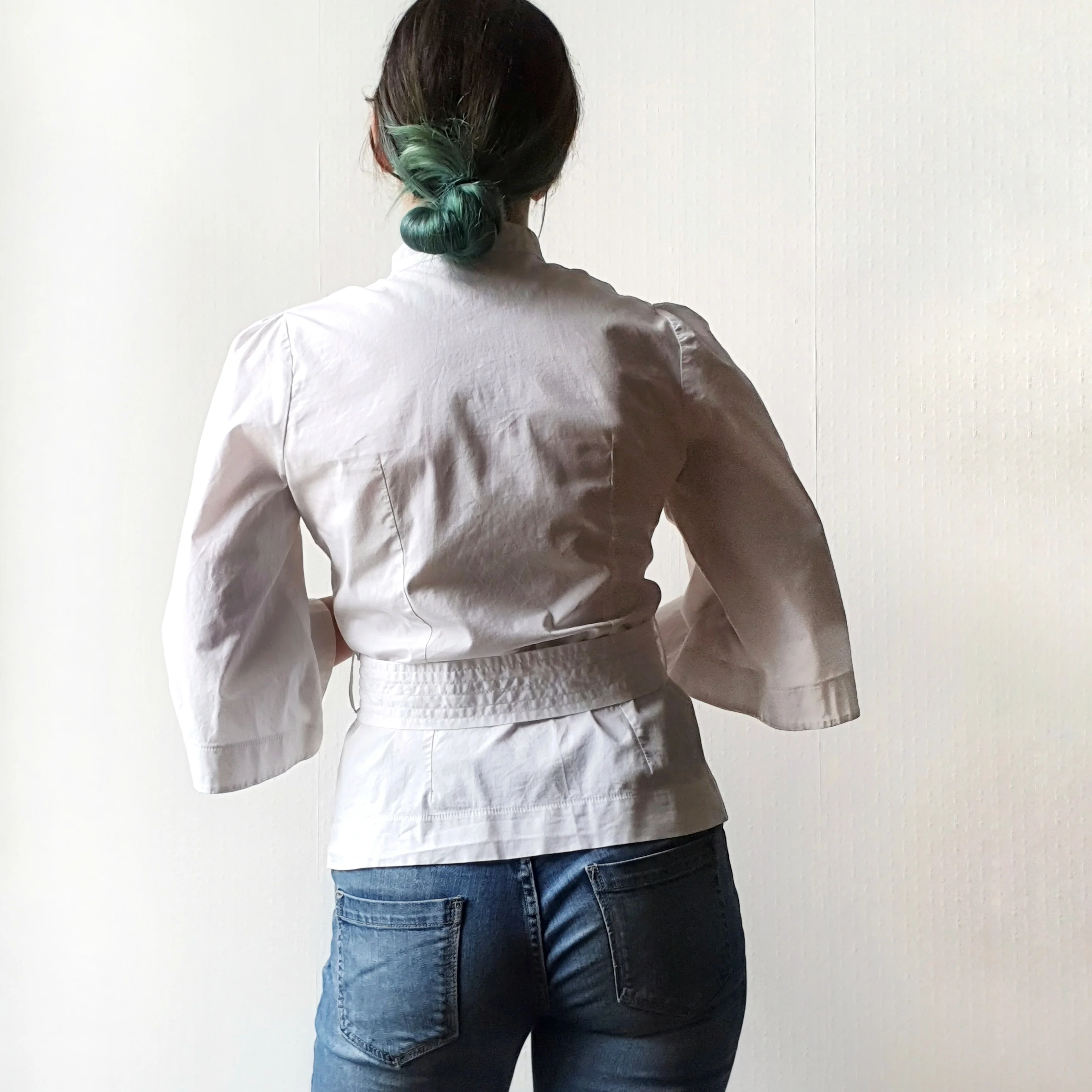 Wide Sleeve Blouse - S - Image 3
